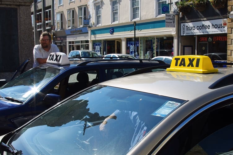 Are private hire vehicles licensed in Cornwall?