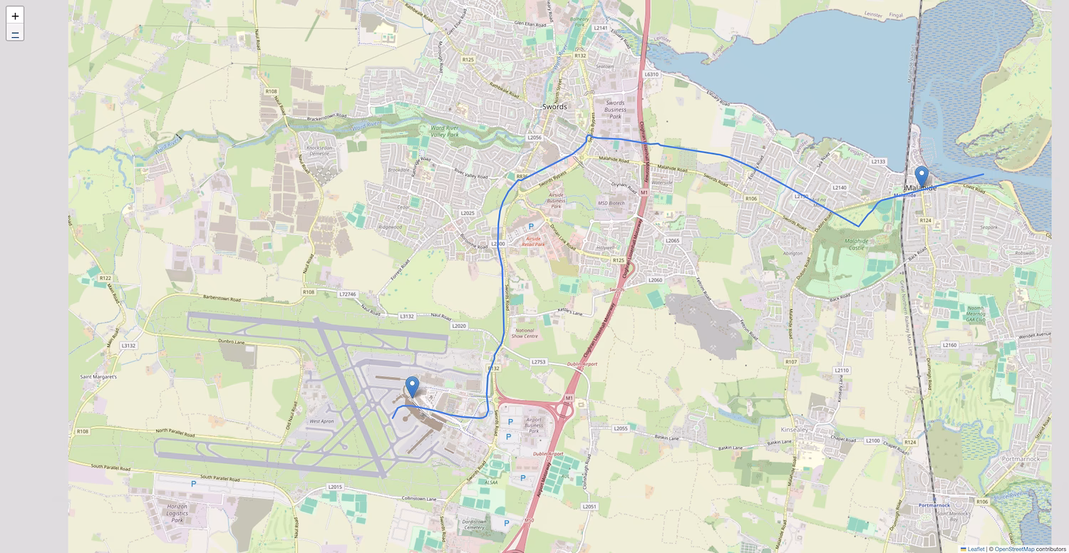 How do I get from Dublin Pearse to Malahide?