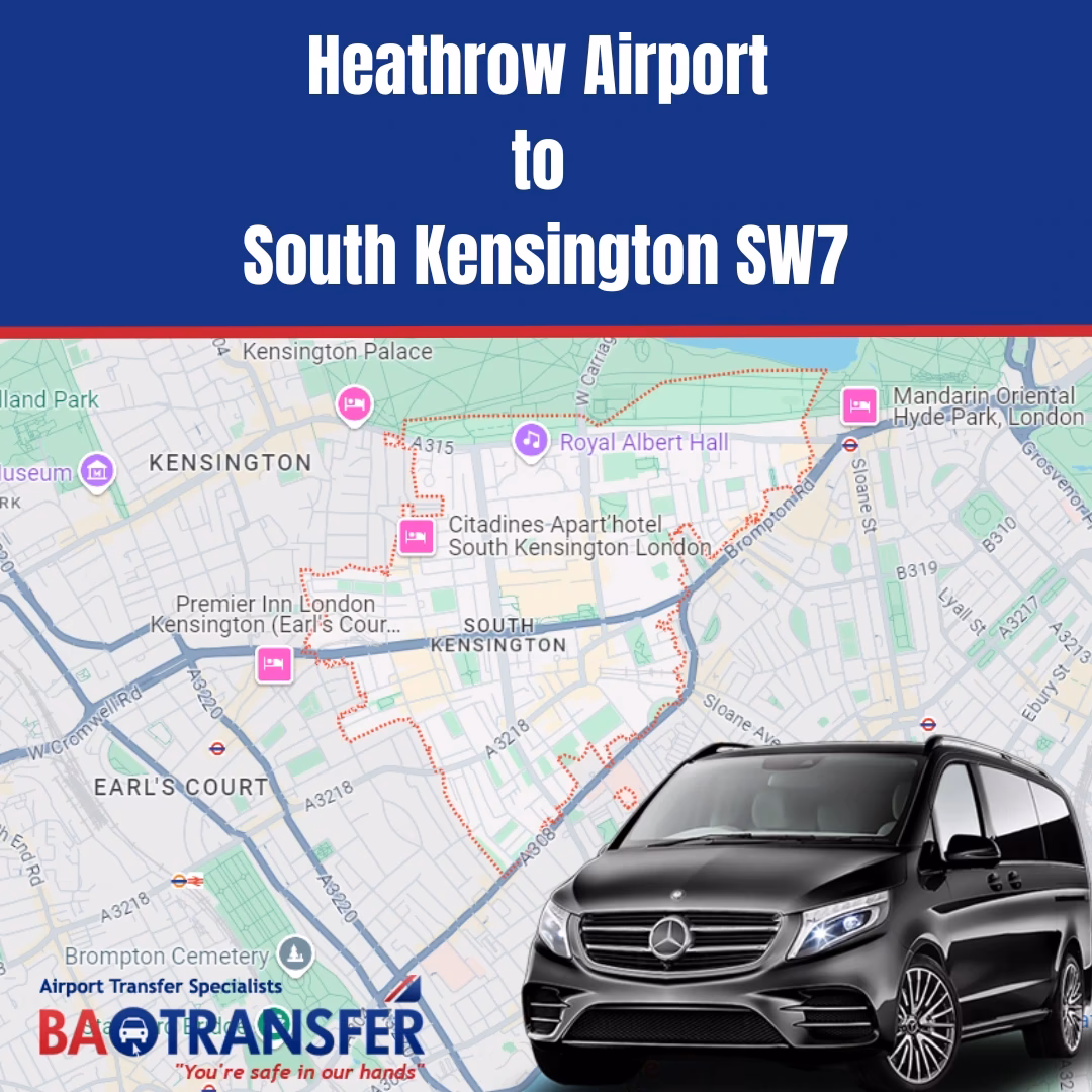 Is there a bus from Heathrow Airport to South Kensington station?
