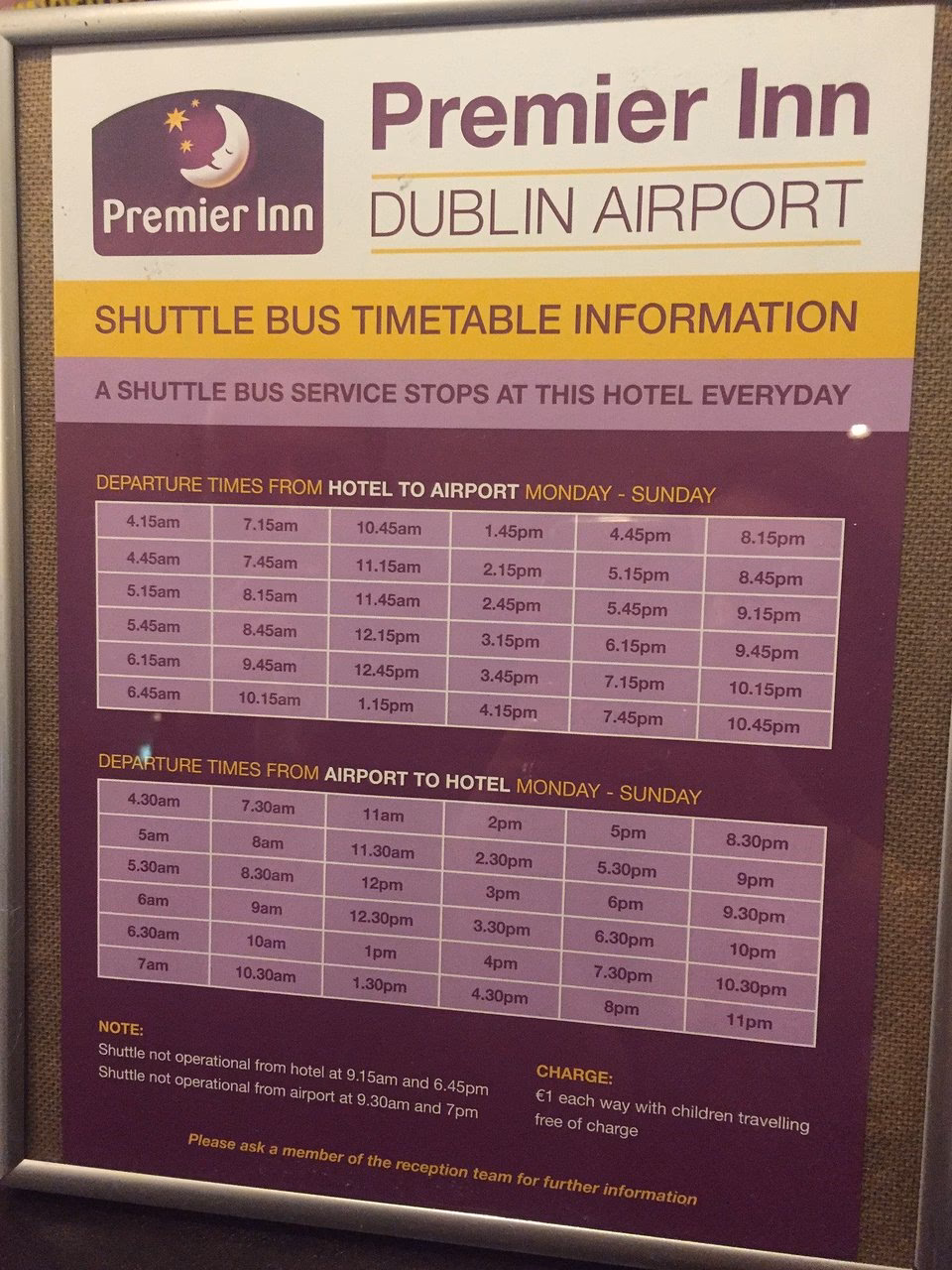 Which motorways are near Premier Inn Dublin International Airport?