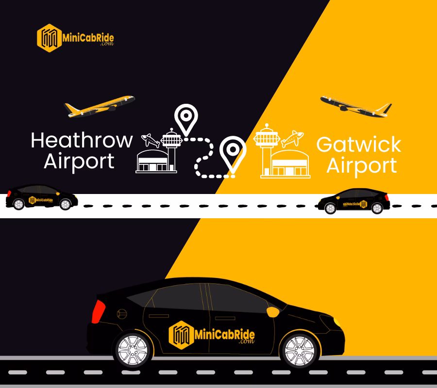 How to get from Heathrow Airport to Gatwick Airport?