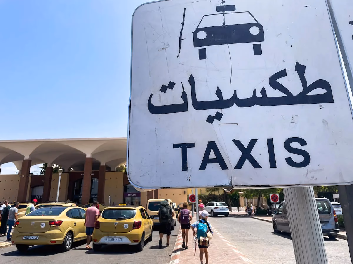 How long is the journey from Marrakech Airport to Essaouira?