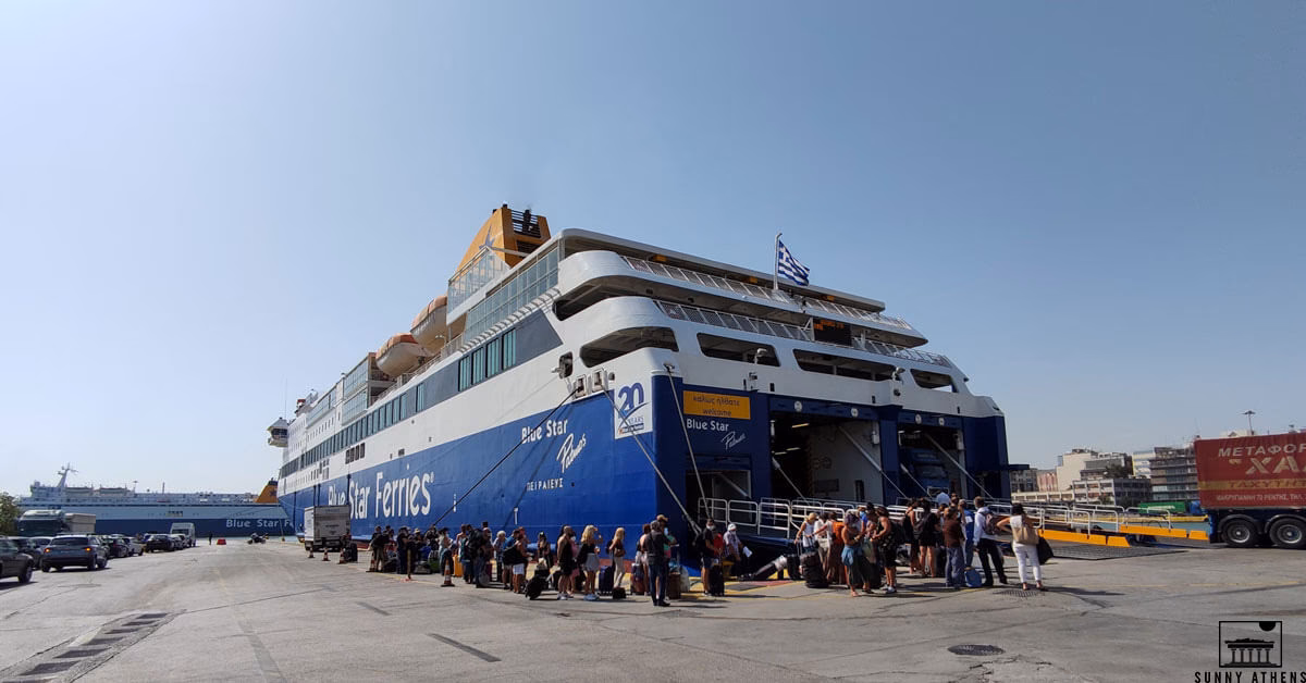 How much is a taxi from Piraeus port to Athens Airport?