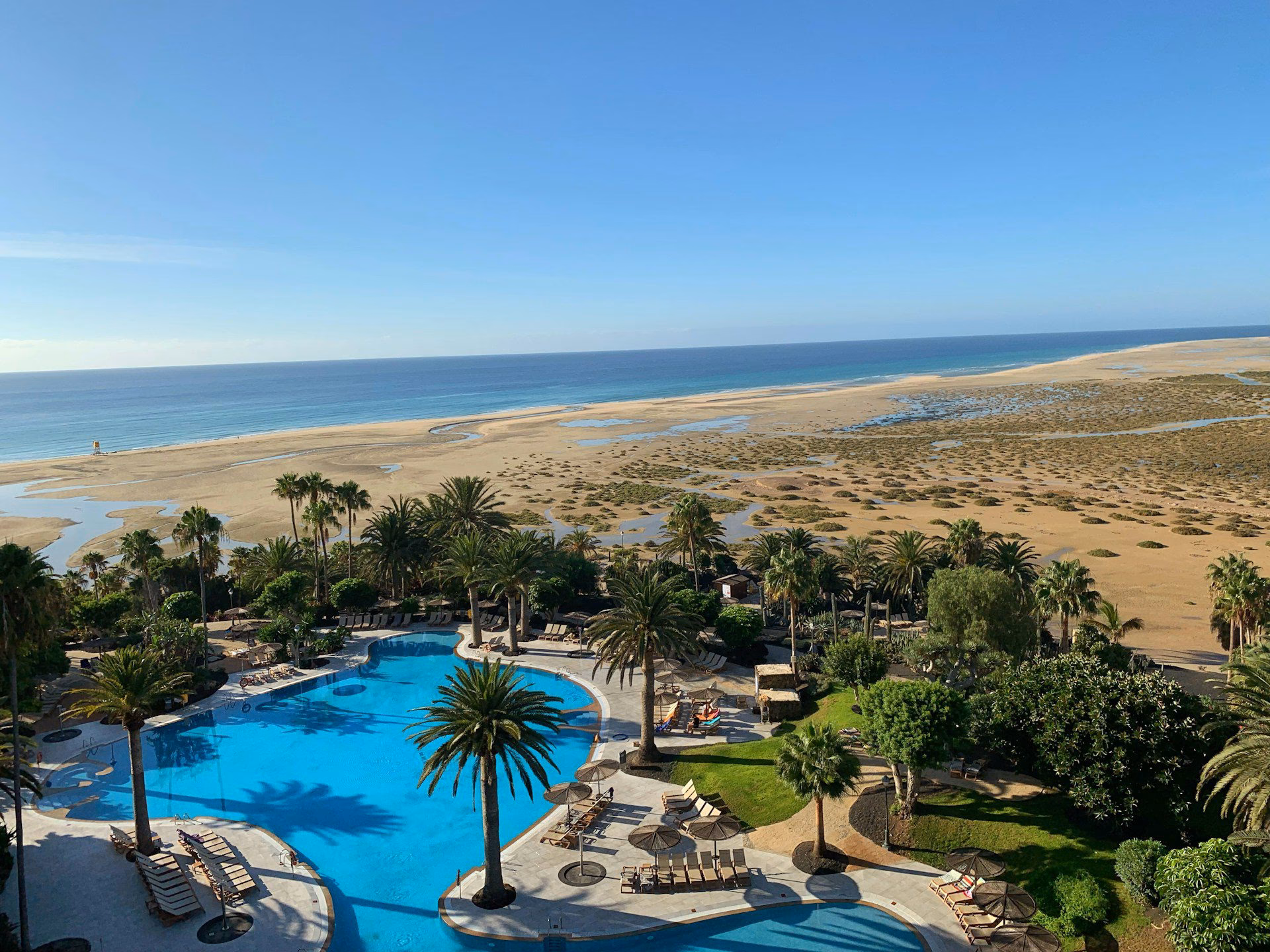 How far is Costa Calma from Fuerteventura Airport?