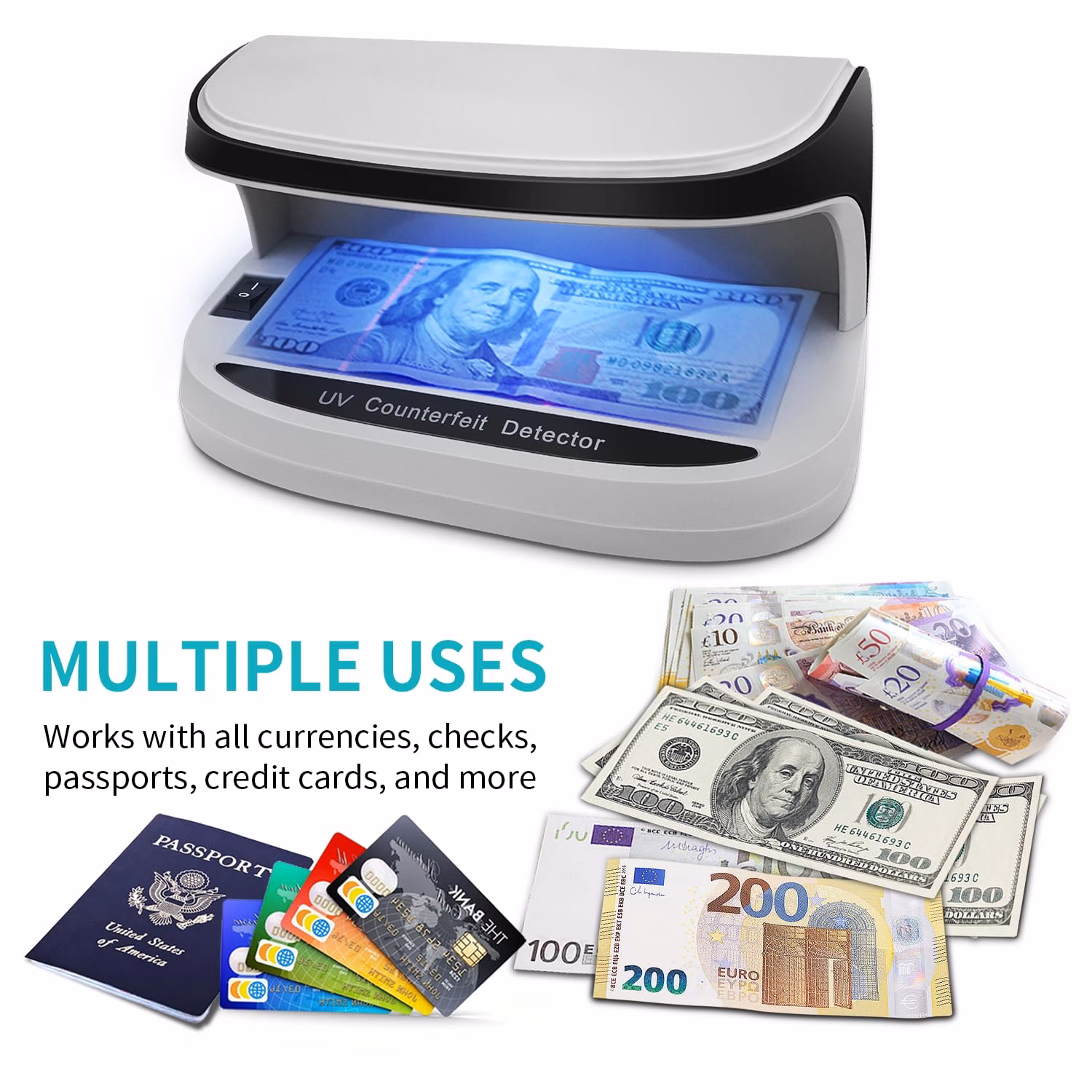 How many banknotes are counterfeit?