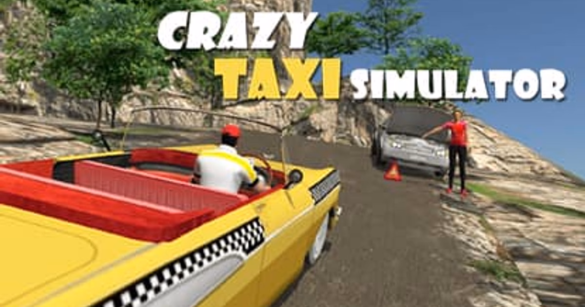 What is Crazy Taxi Car simulation game 3D?