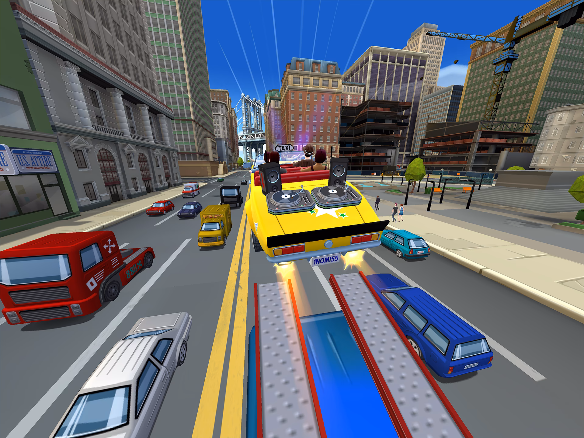 What is Crazy Taxi City?