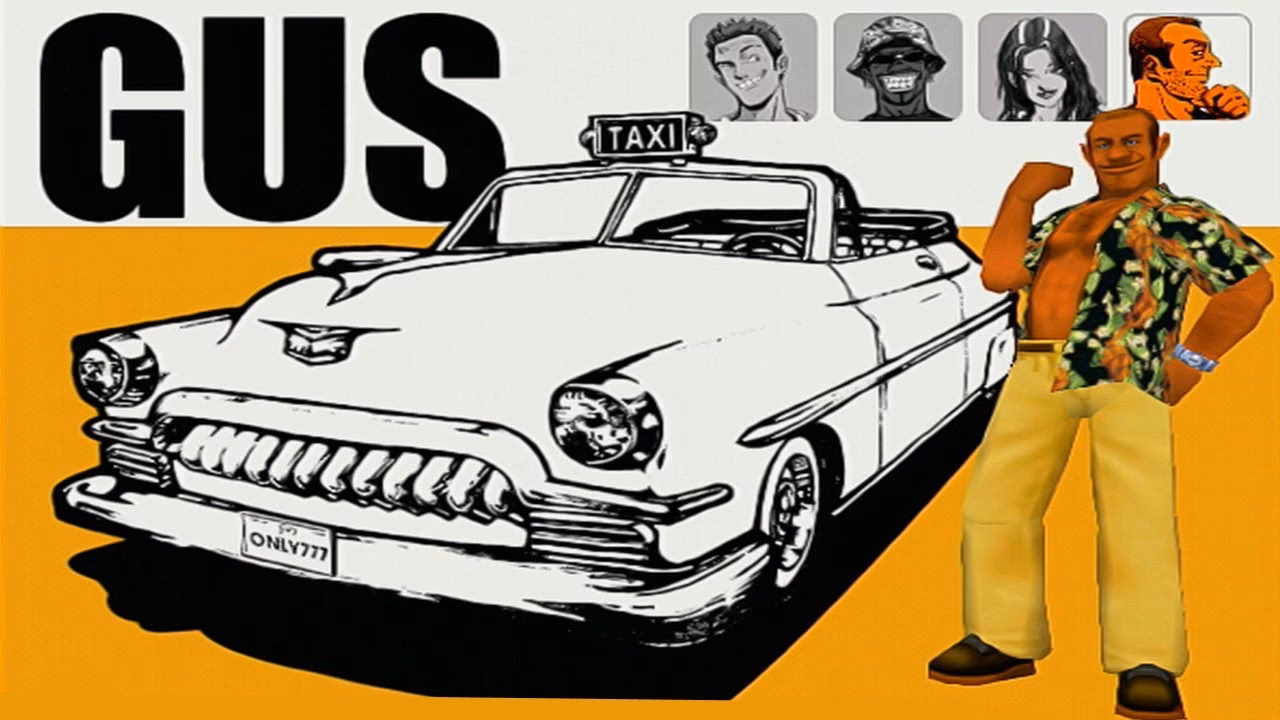 Why did Gus start Crazy Taxi?