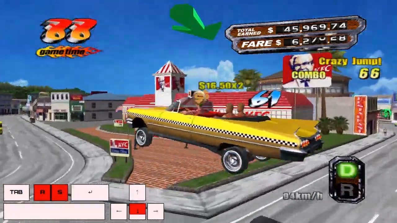 When did Crazy Taxi come out?