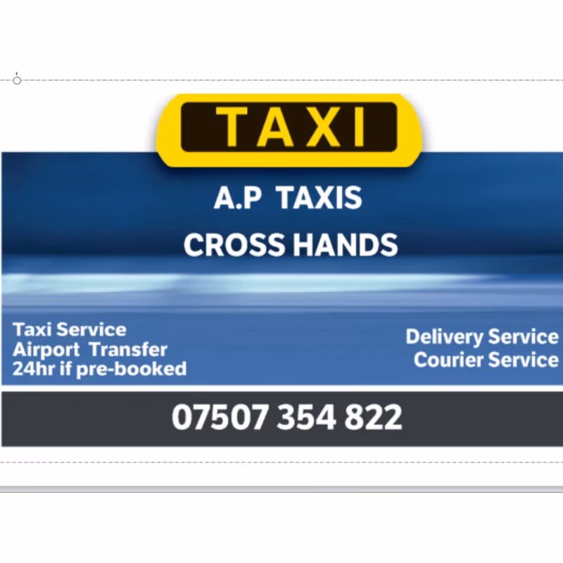 How do I get from Llanelli to cross hands?