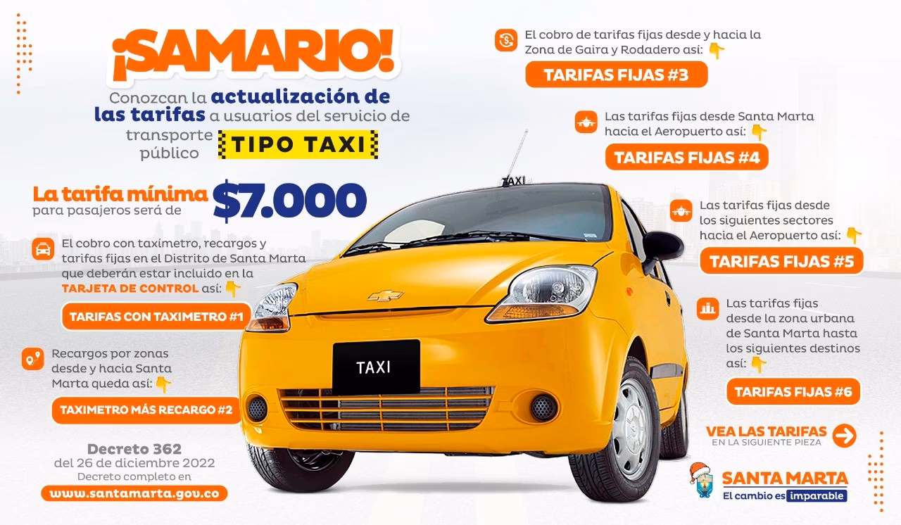 ¿Cómo llegar en bus o taxi al Rodadero?