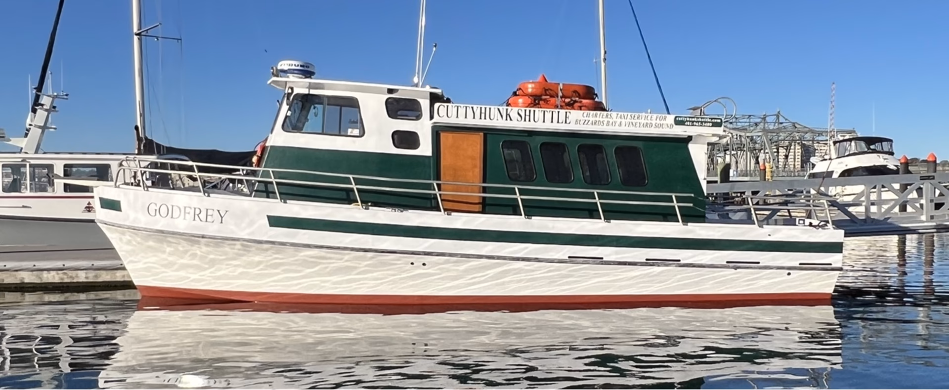 How do I get a ticket for the Cuttyhunk Ferry?