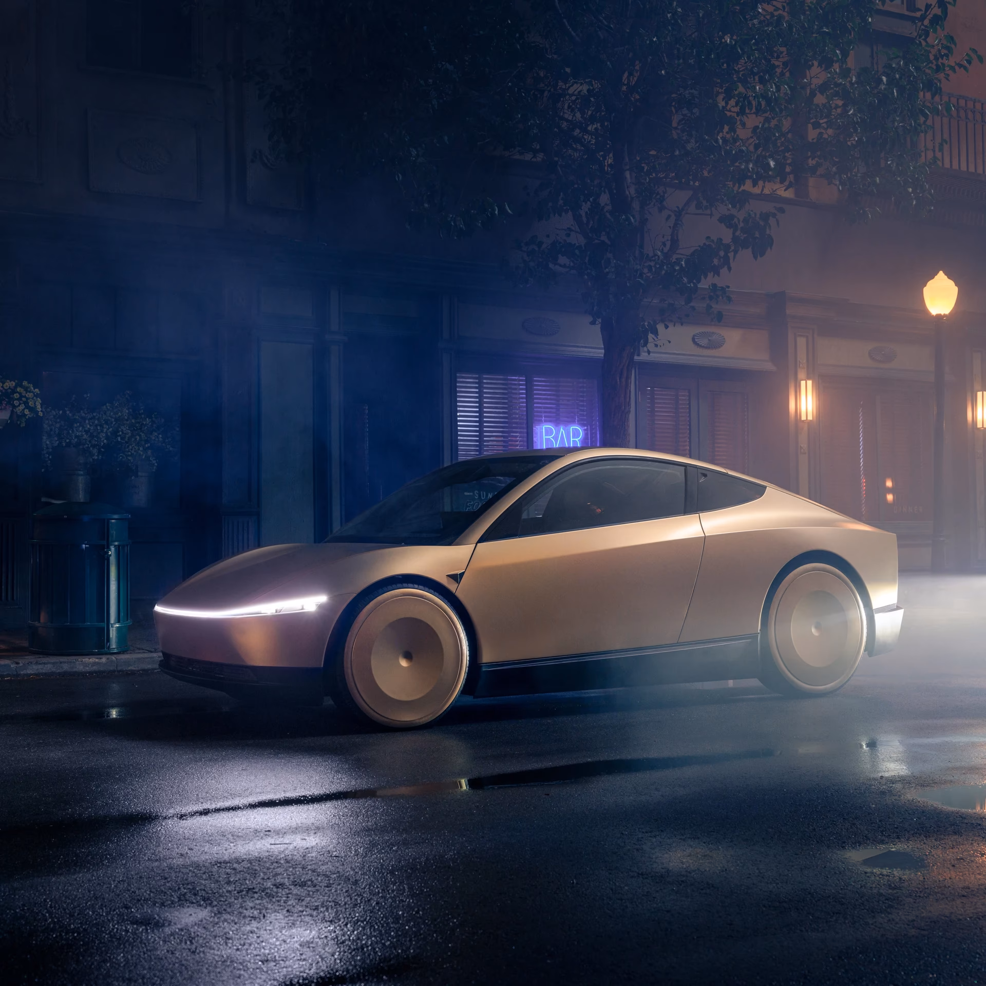 Is cybercab launching autonomous rides in Model Y?