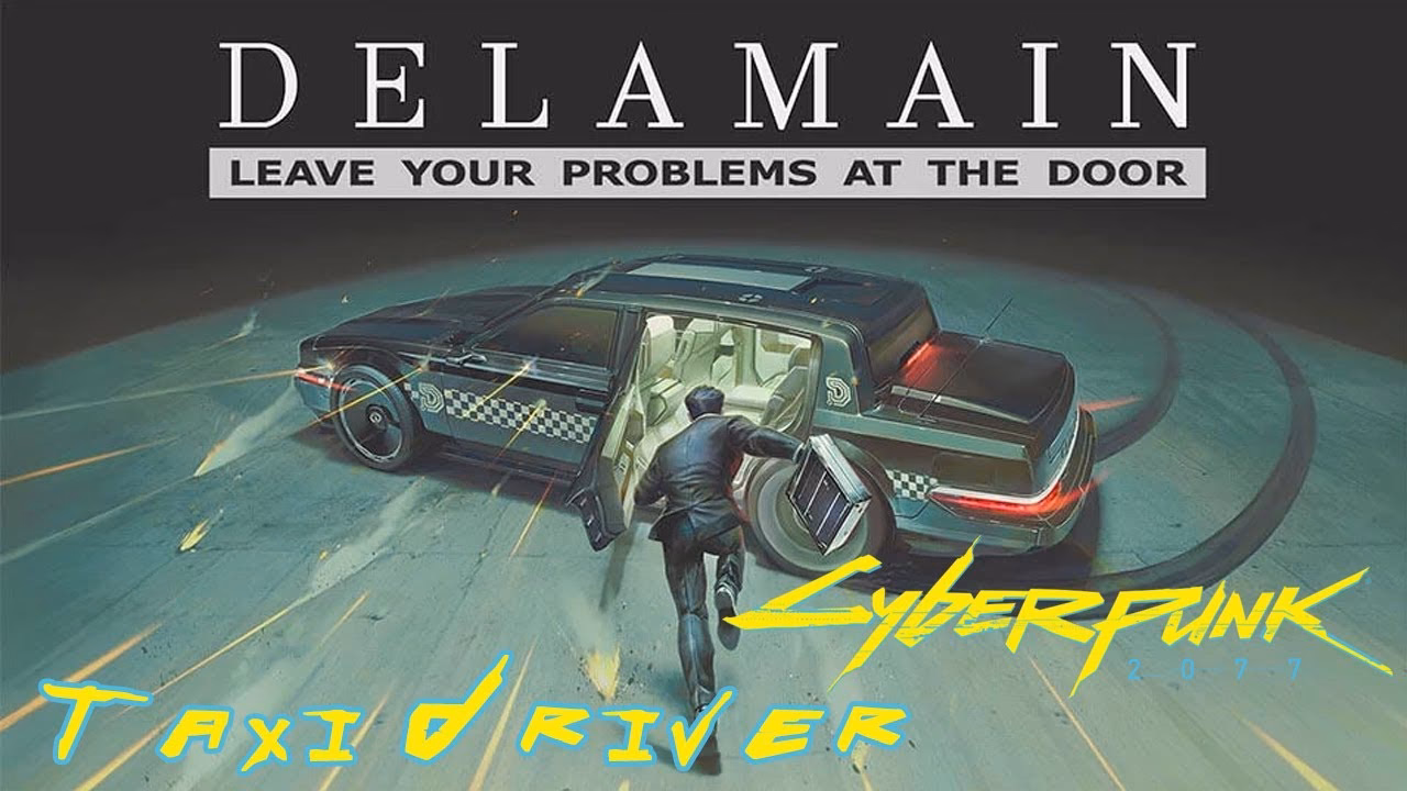Who makes the Delamain cab in Cyberpunk 2077?