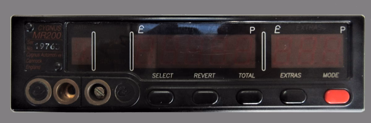 What is MDT mode in Cygnus mr400 taximeter?