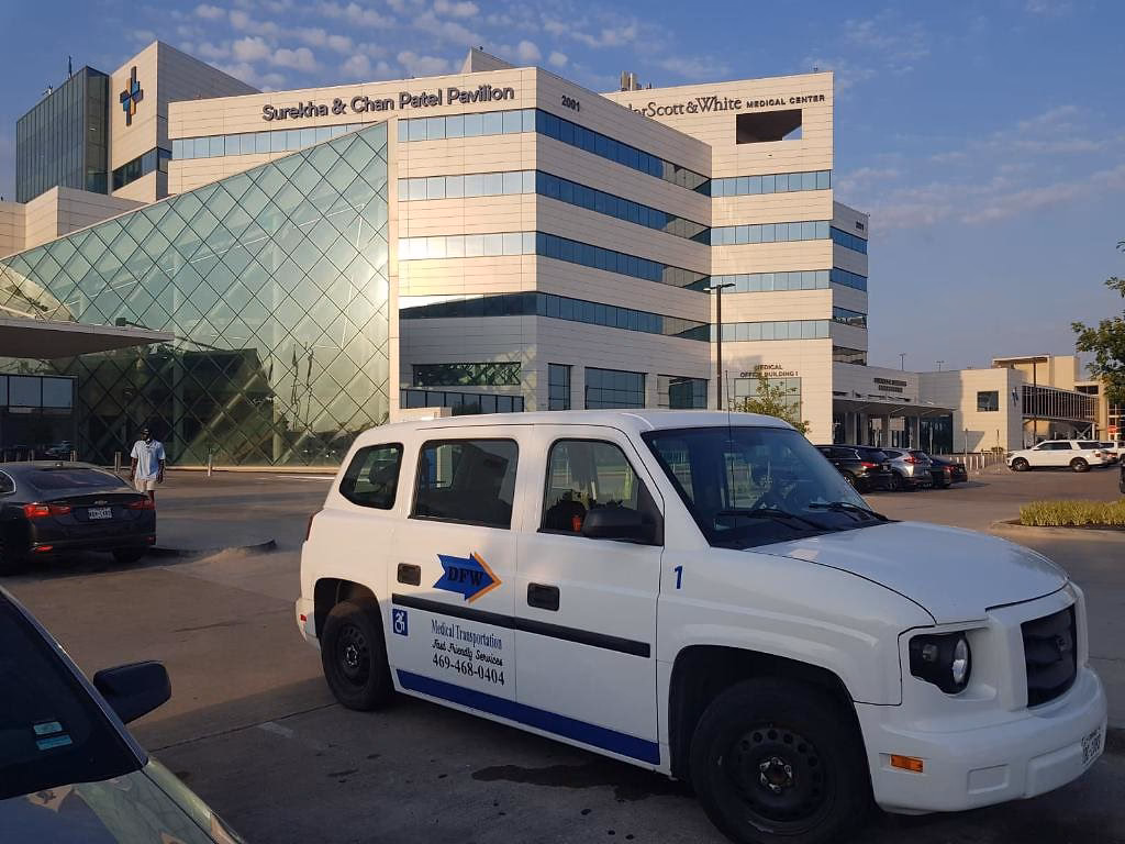 What services does DFW medical transportation provide?