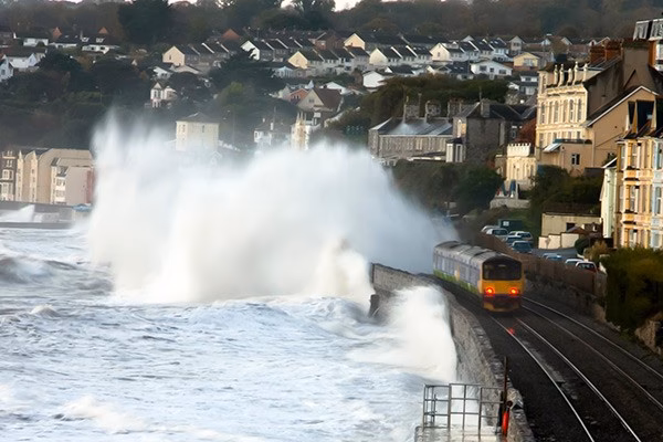 How far is Dawlish from Teignmouth?