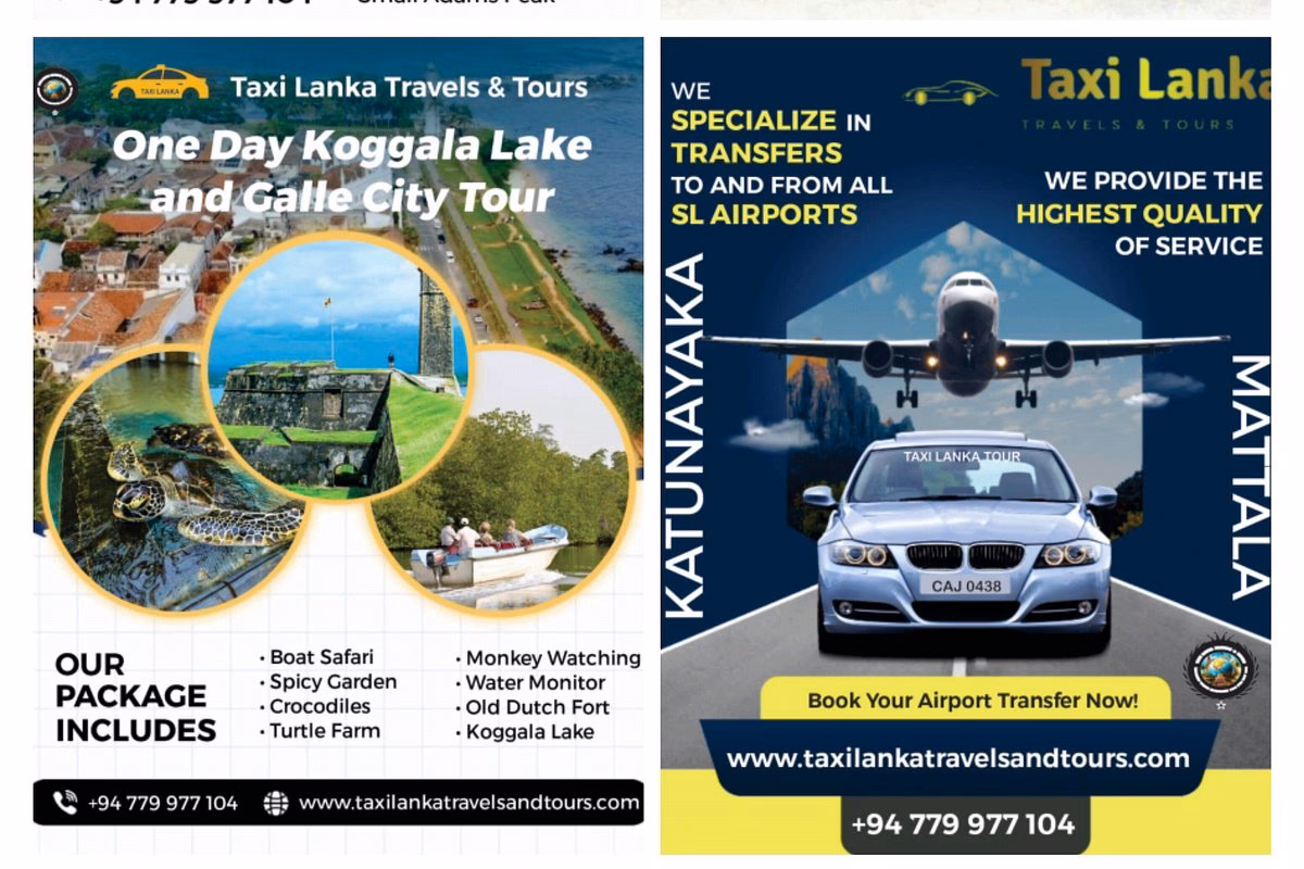 How much does a taxi cost in Sri Lanka?