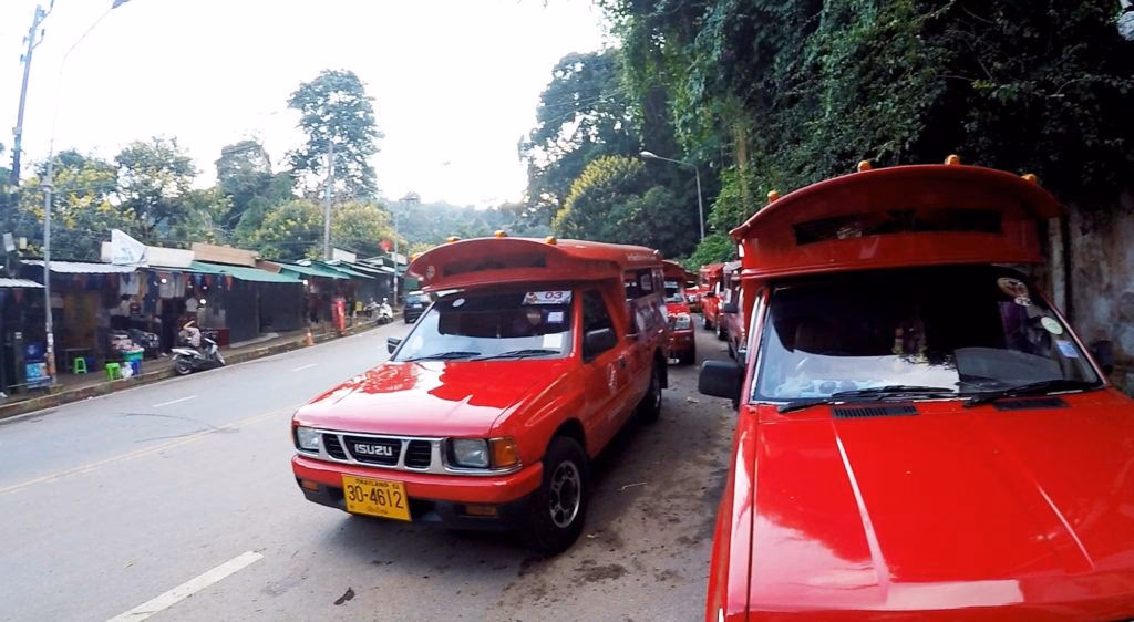 Quels sont les trajets quotidiens de Chiang Rai ?