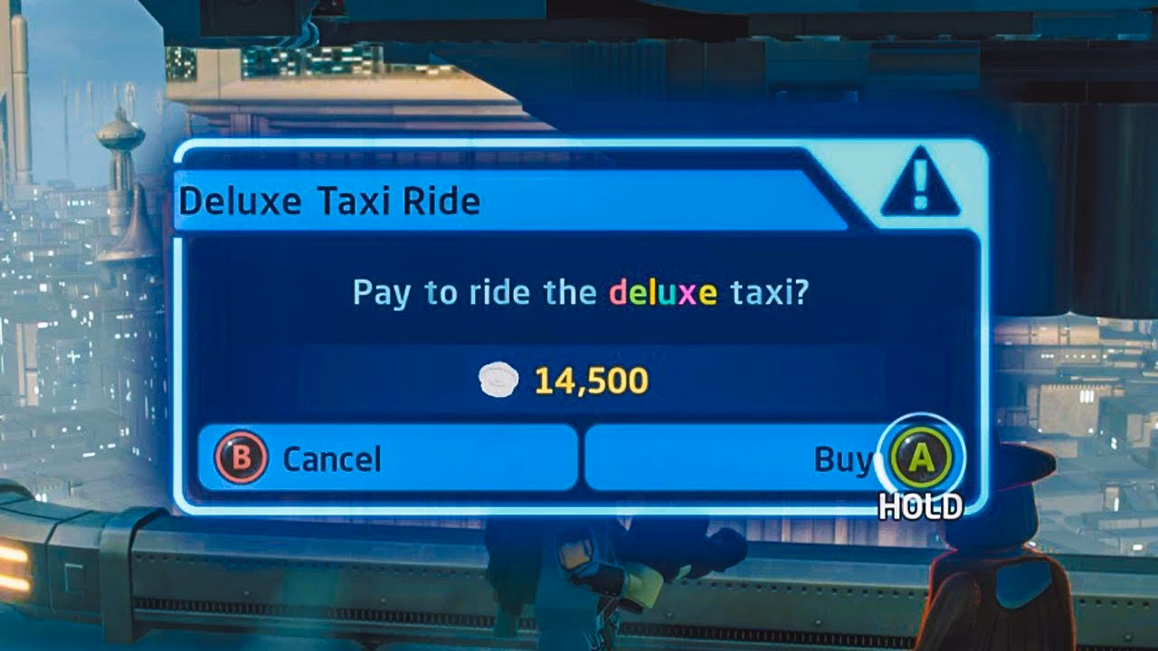 Where is the air taxi thief in Lego Star Wars?