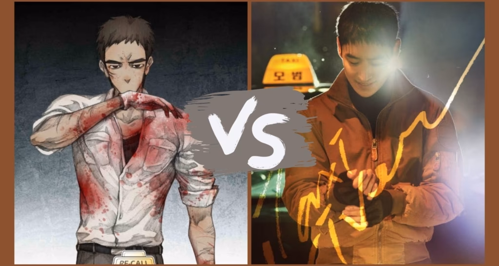 Is deluxe taxi a webtoon?