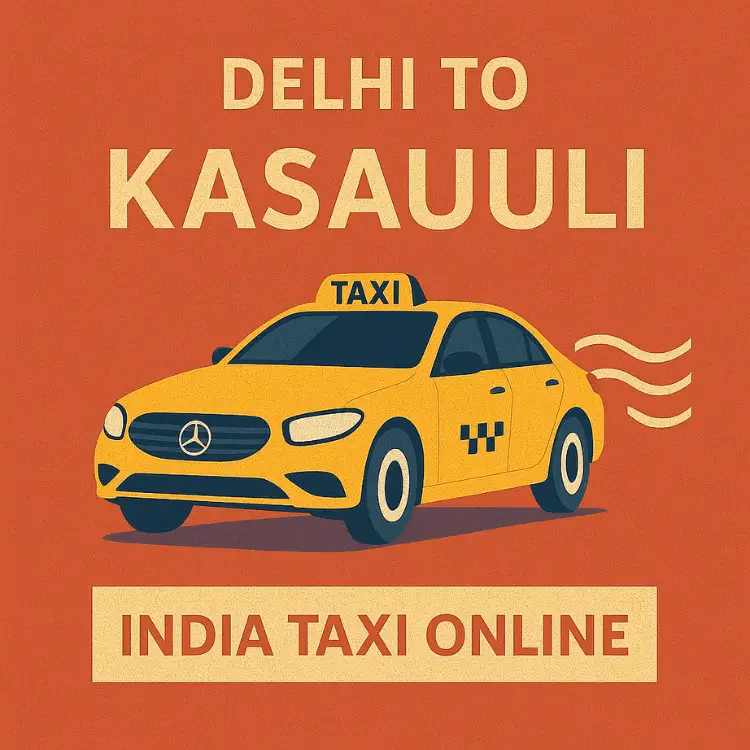 How to get from Dharampur to Kasauli?