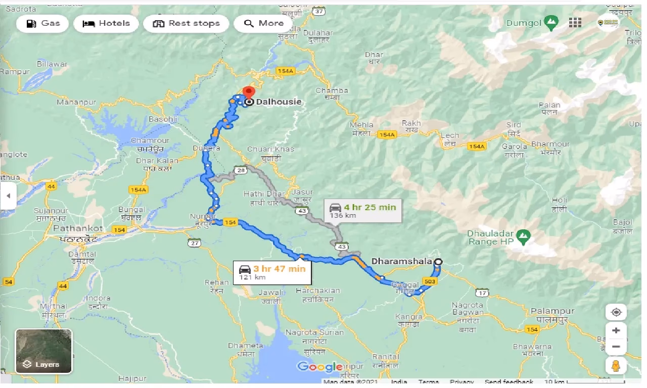 Where to get a cab in Dharamshala?