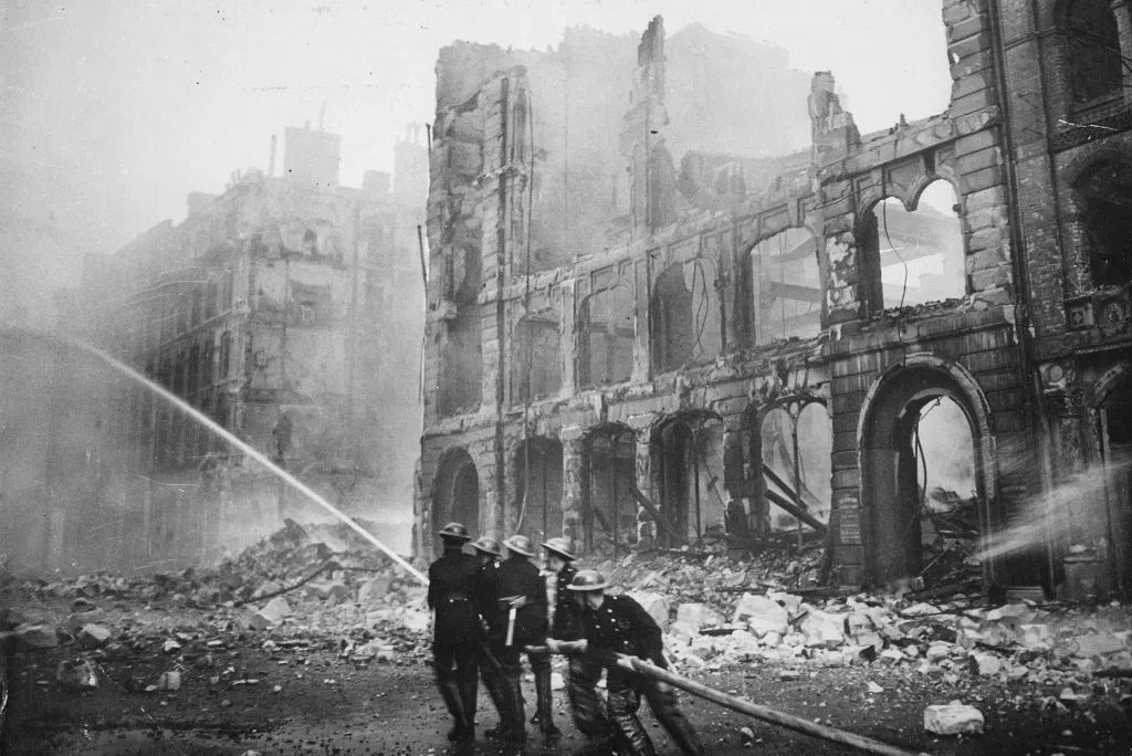 What happened during the Blitz?