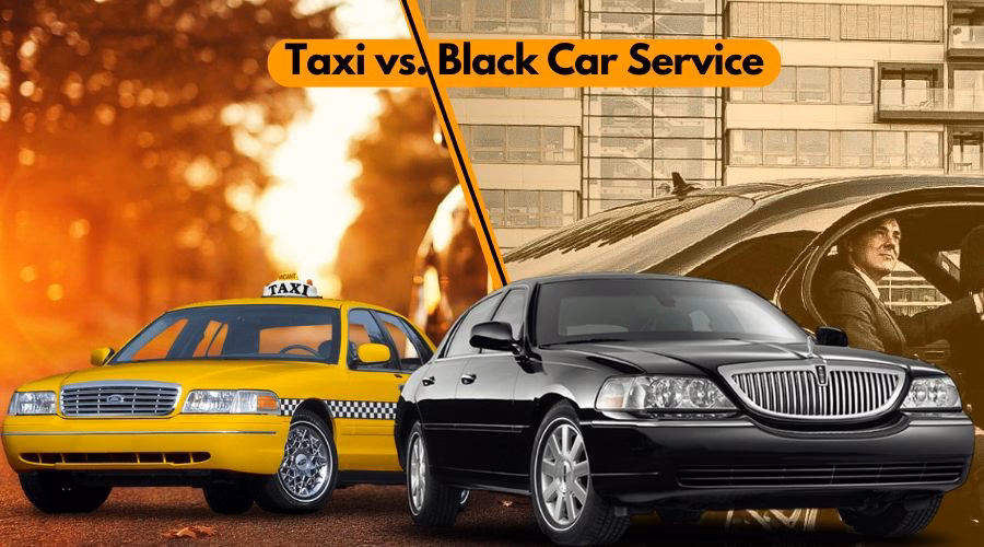 What is the difference between a cab and a town car?