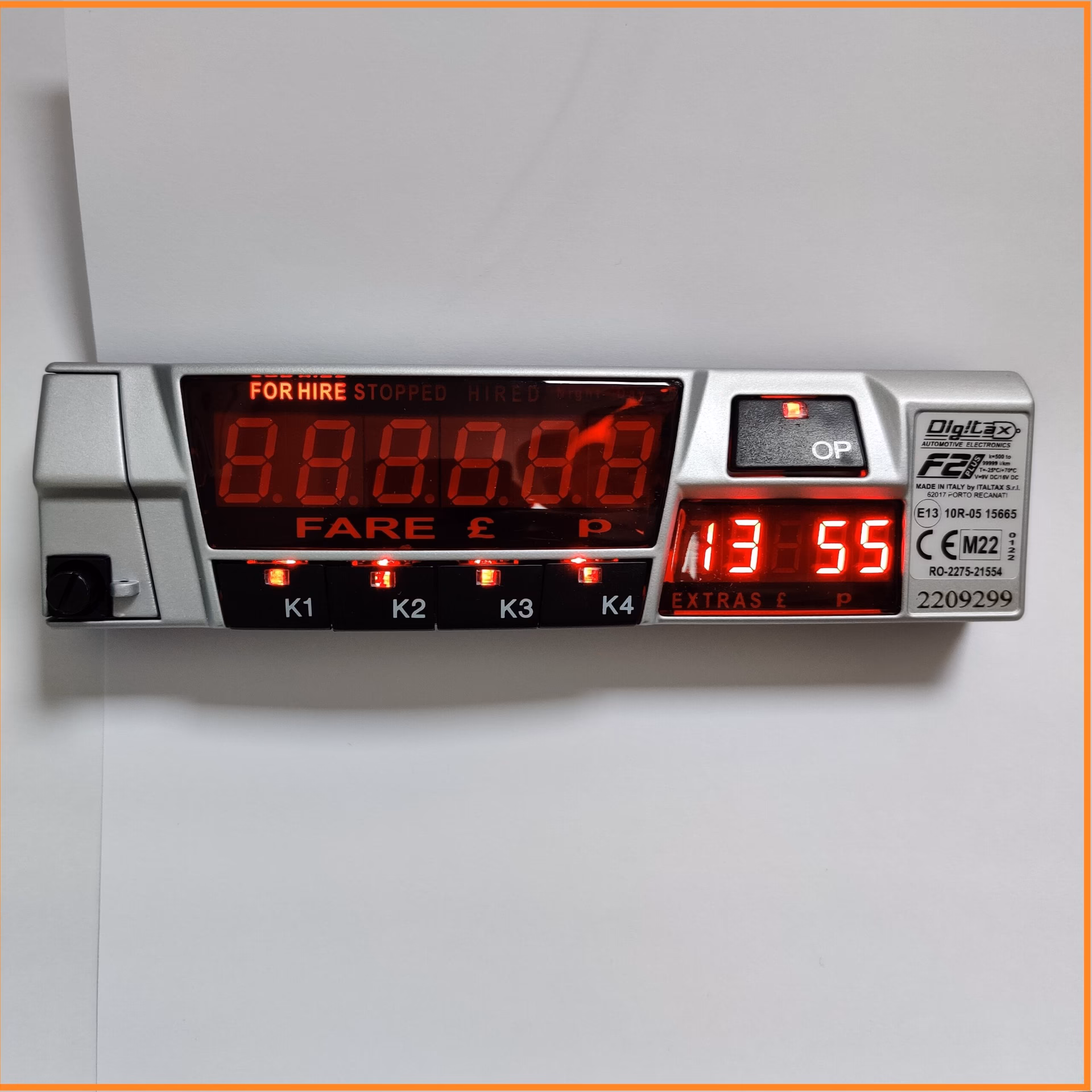 What is digitax taxi meter?