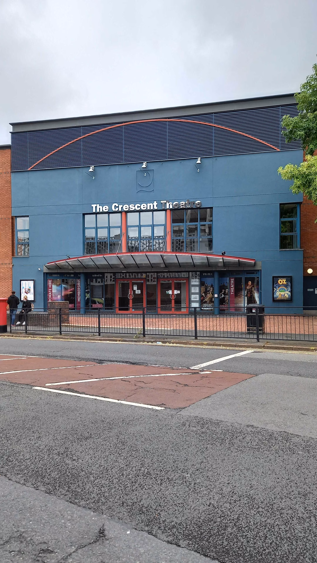 Where is the Crescent Theatre in Birmingham?