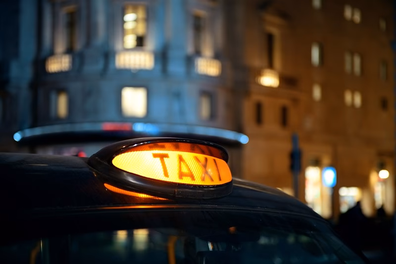 Does a taxi business have to account for VAT?