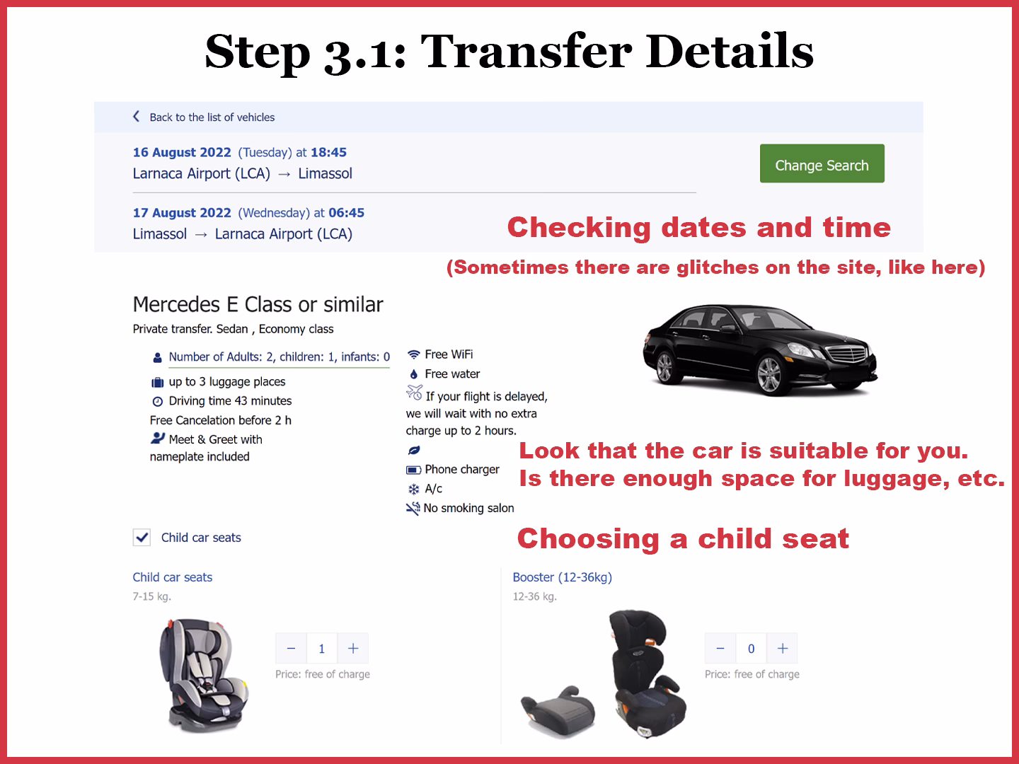 Do you need to pay cash for a taxi in Cyprus?