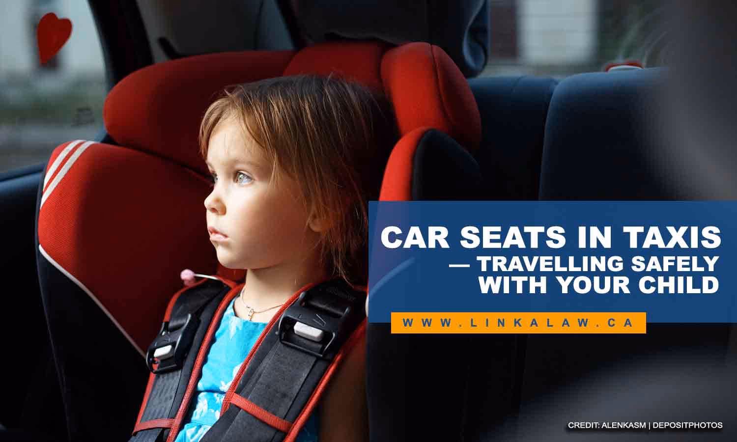 Do I need a child car seat in a taxi in Alberta?