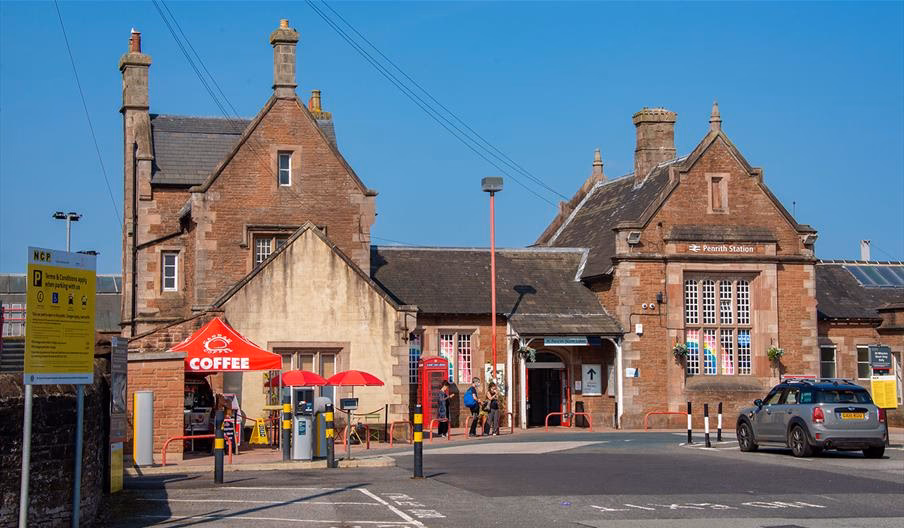 Where is passenger assistance at Penrith Station?