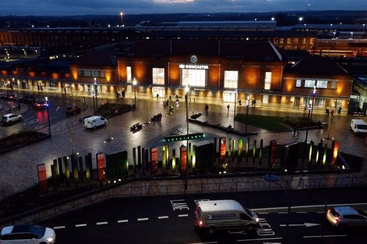 Where can I book a bus to Robin Hood (Doncaster Sheffield) Airport?