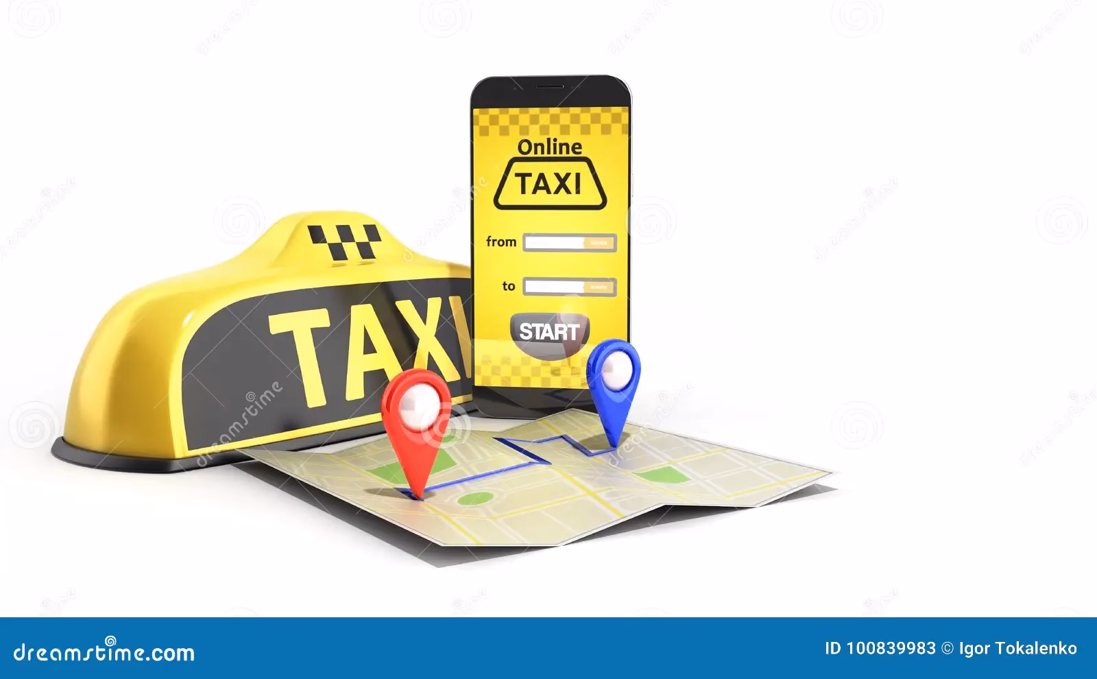 What happens if you dream about a taxi?