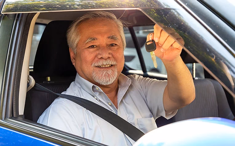 Can a 70 year old drive after a stroke?