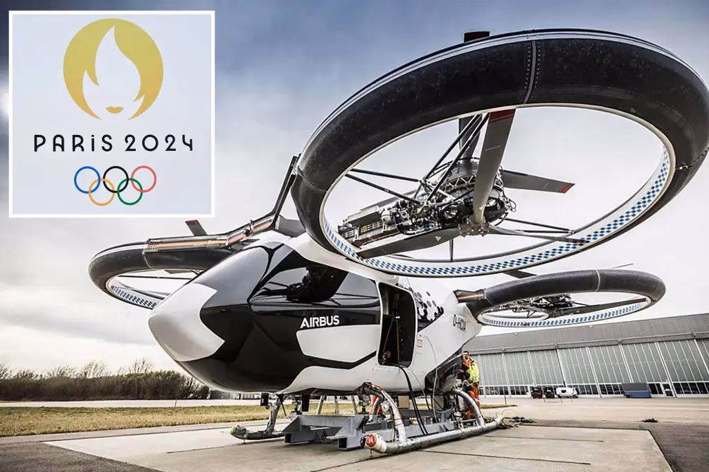 Will 'Flying taxis' be authorised during the Paris Olympics?
