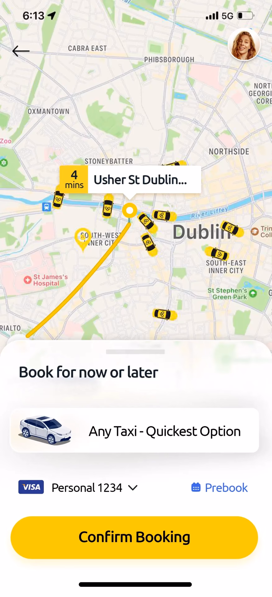 How many taxis are there in Dublin?