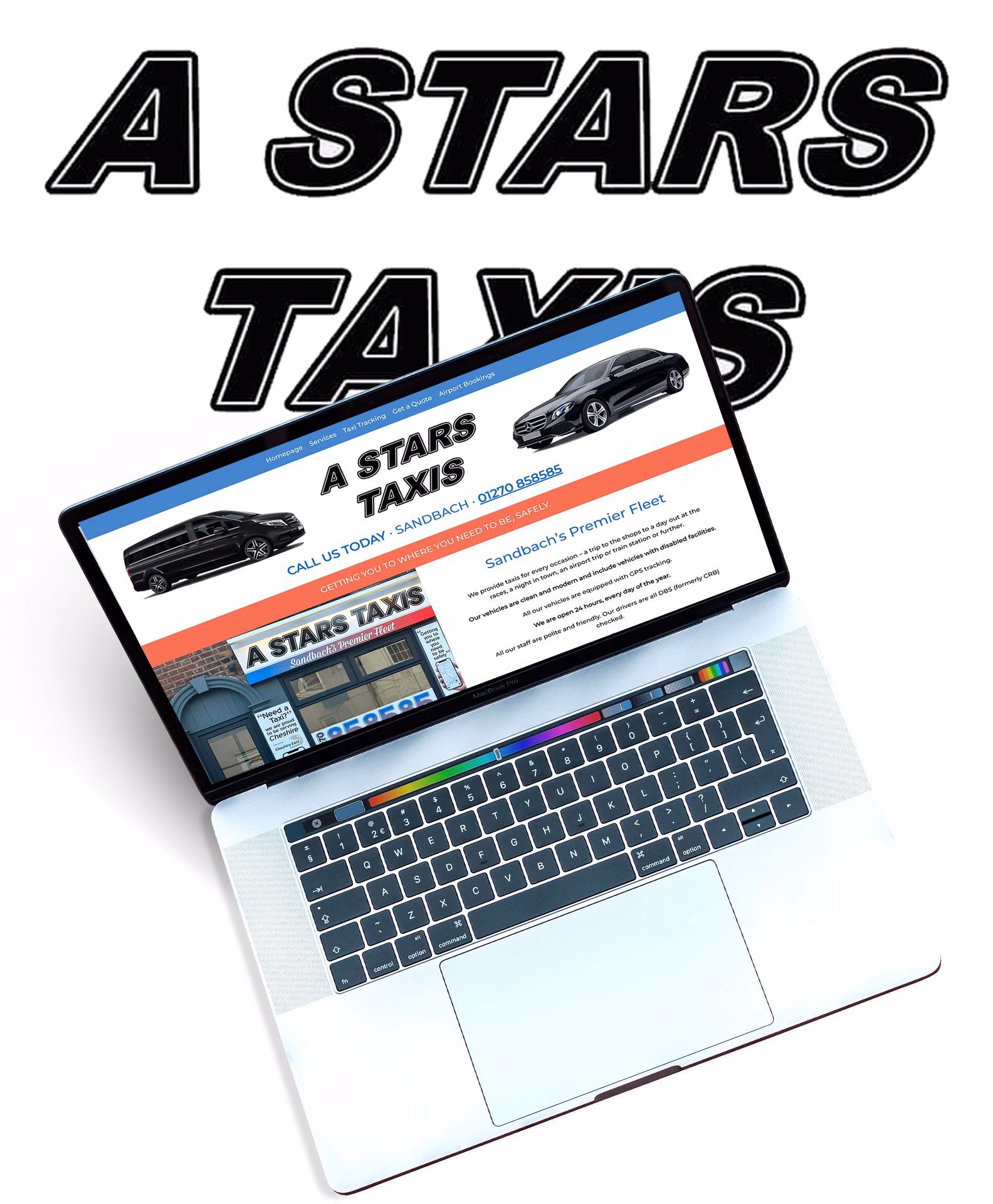 How to book a taxi in Sandbach?