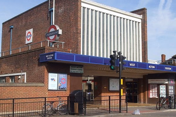 When will trains stop at East Acton?