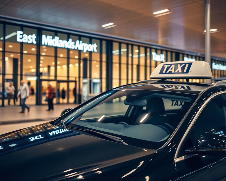 How do I pick up and drop off from East Midlands Airport?