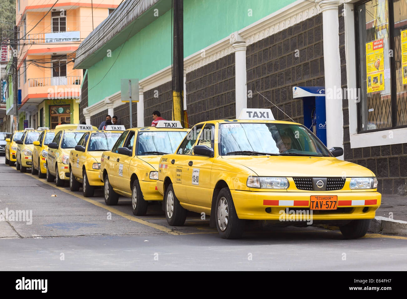 Is using taxis expensive in Ecuador?