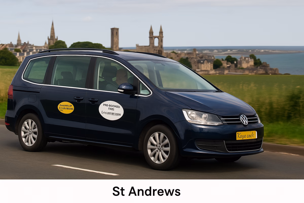 How much does it cost to travel from Edinburgh to St Andrews?