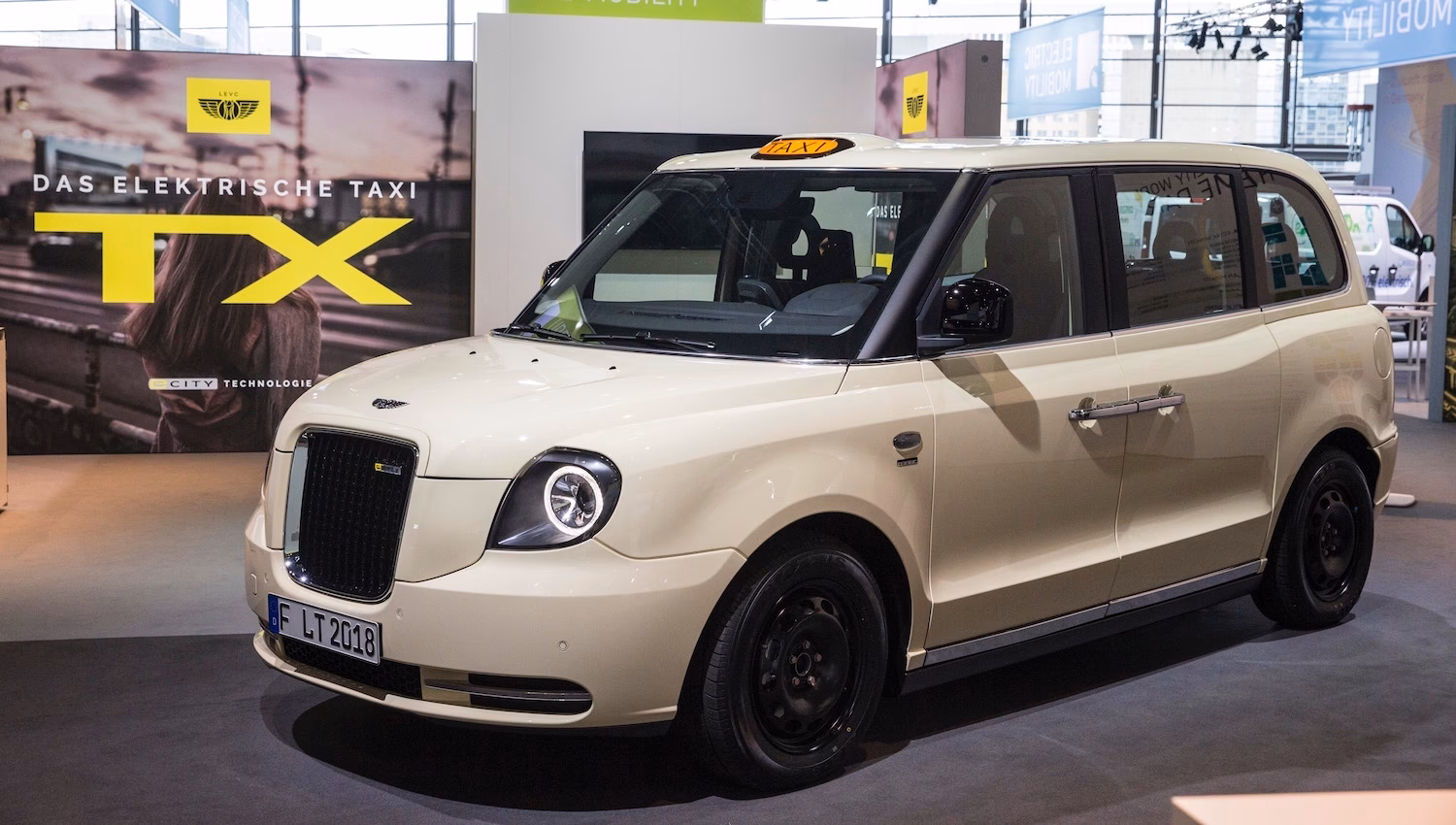 How do I charge my electric taxi?