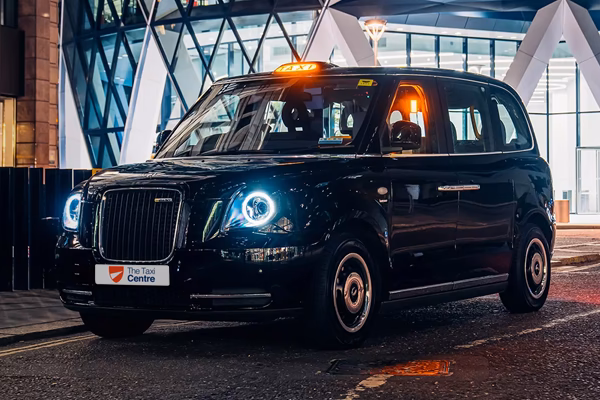 Who makes London EV cabs?