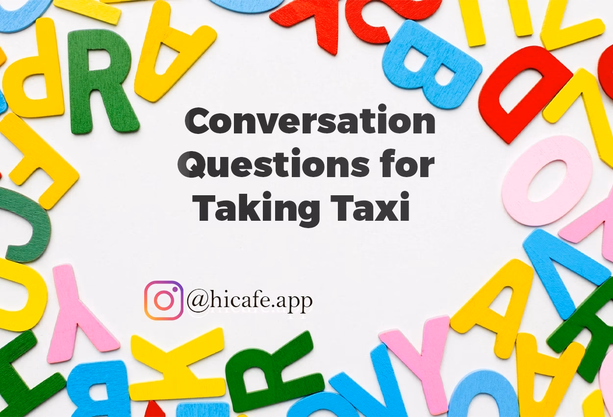 Why should students talk about taxis?