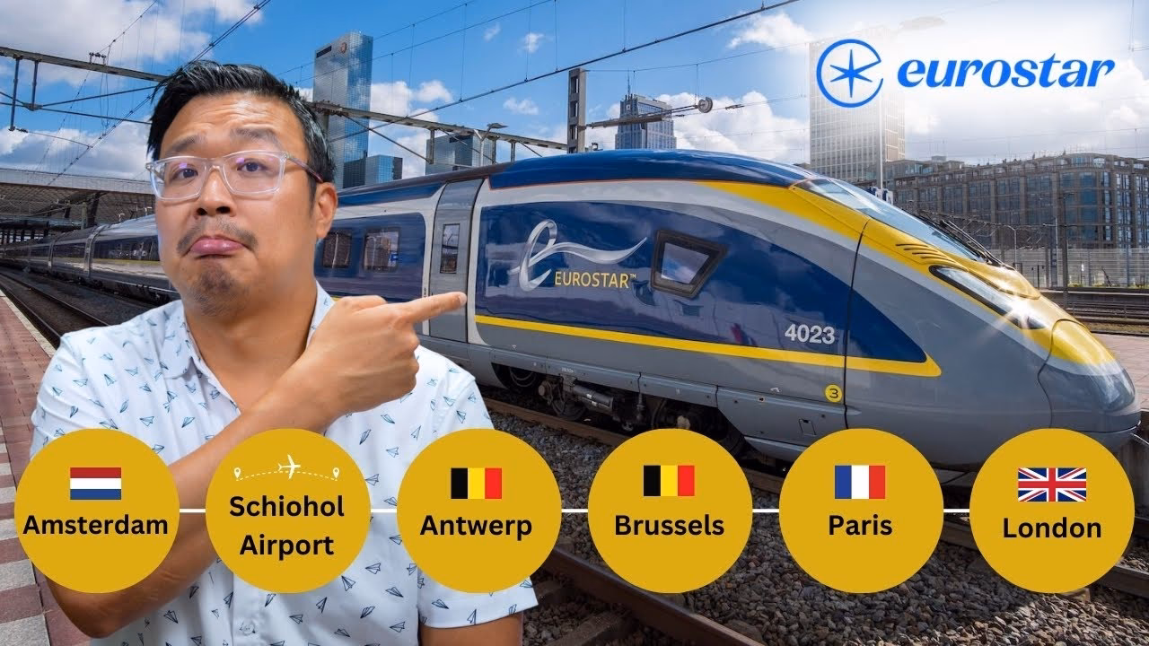 How to get from Antwerp to London by train?