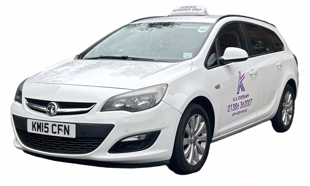 Where can I get a taxi in Evesham?